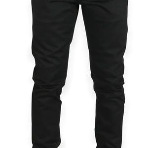 Brand New UB455 Tight Fit 12.5oz Black Selvedge Chino - 36
